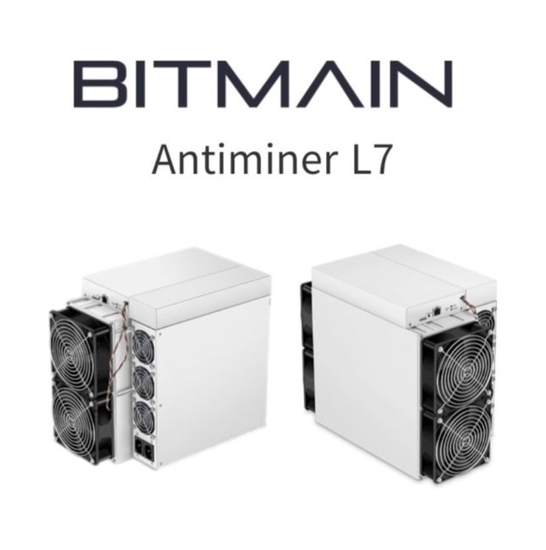 minatore di 75db Bitmain Asic Antminer L7 9050mh 9.05Gh Litecoin Dogecoin