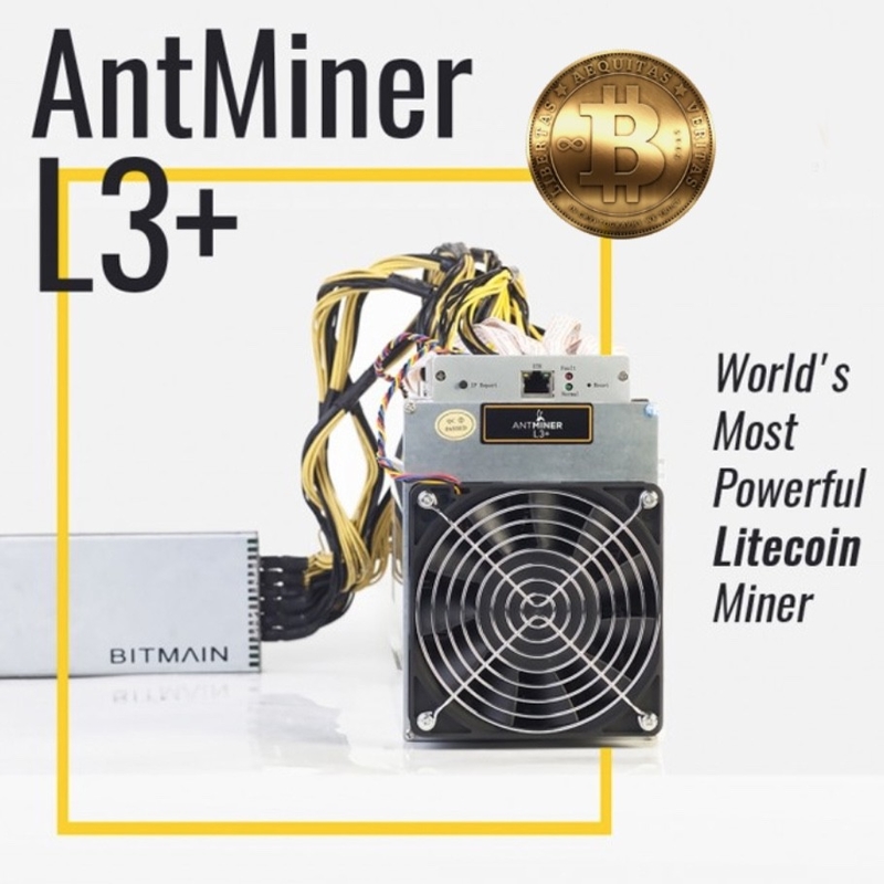 Estrazione mineraria del minatore 75db Scrypt di 600MH/S 850W Bitmain Antminer L3+ Litecoin