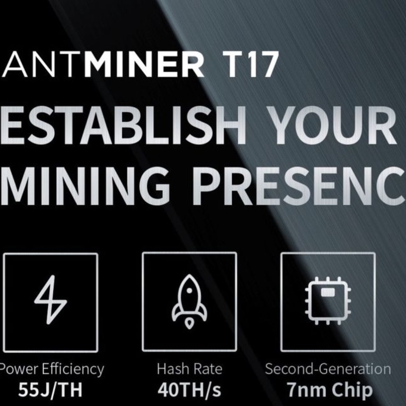 Minatore di BTC BCH Bitmain Antminer T17 quarantesimo 2200W 12V SHA256 GPU