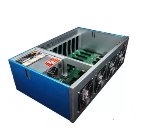 Taccuino di Rig Machine Case With 4GB DDR3 di estrazione mineraria di Ethereum 8pcs GPU